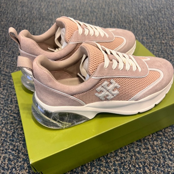 Tory Burch Good Luck Bubble Trainer Malva/Avola Color Sneakers - Picture 1 of 9